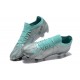 Puma Ultra 1 4 Instinct FG Silver Blue Low Men Football Boots