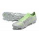 Puma Ultra 1 4 Instinct FG Silver Green Low Men Football Boots