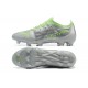 Puma Ultra 1 4 Instinct FG Silver Green Low Men Football Boots