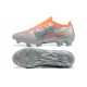 Puma Ultra 1 4 Instinct FG Silver Orange Low Men Football Boots