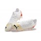 Puma Ultra 1 4 Instinct FG White Red Yellow Low Men Football Boots