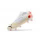 Puma Ultra 1 4 Instinct FG White Red Yellow Low Men Football Boots