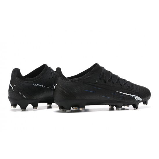 Puma Ultra Ultimate FG Black Low Men Football Boots