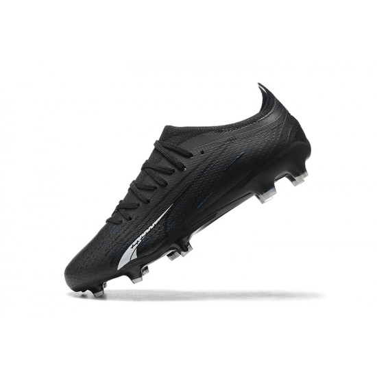 Puma Ultra Ultimate FG Black Low Men Football Boots