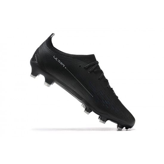 Puma Ultra Ultimate FG Black Low Men Football Boots