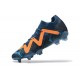 Puma Ultra Ultimate FG Blue Orange Black Low Men Football Boots