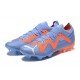 Puma Ultra Ultimate FG Blue Orange White Low Men Football Boots