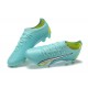 Puma Ultra Ultimate FG Light/Green Yellow Black Low Men Football Boots