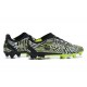 Puma Ultra Ultimate FG Low Black Green White Men Football Boots