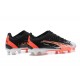 Puma Ultra Ultimate FG Low Black White Red Men Football Boots