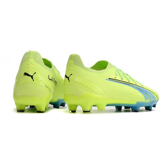 Puma Ultra Ultimate FG Low Green Turqoise Men Football Boots