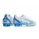 Puma Ultra Ultimate FG Low White Blue Men Football Boots