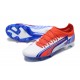 Puma Ultra Ultimate FG Low White Blue Red Men Football Boots