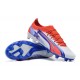Puma Ultra Ultimate FG Low White Blue Red Men Football Boots