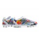 Puma Ultra Ultimate FG White Pink Blue Mixtz Low Men Football Boots