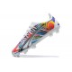 Puma Ultra Ultimate FG White Pink Blue Mixtz Low Men Football Boots