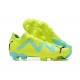 Puma Ultra Ultimate FG Yellow Light/Yellow Black Low Men Football Boots