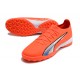 Puma Ultra Ultimate TF Low Red White Men Football Boots