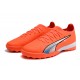 Puma Ultra Ultimate TF Low Red White Men Football Boots