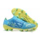 Puma ultra 1.4 FG Low Blue Yellow And Green Men Football Boots