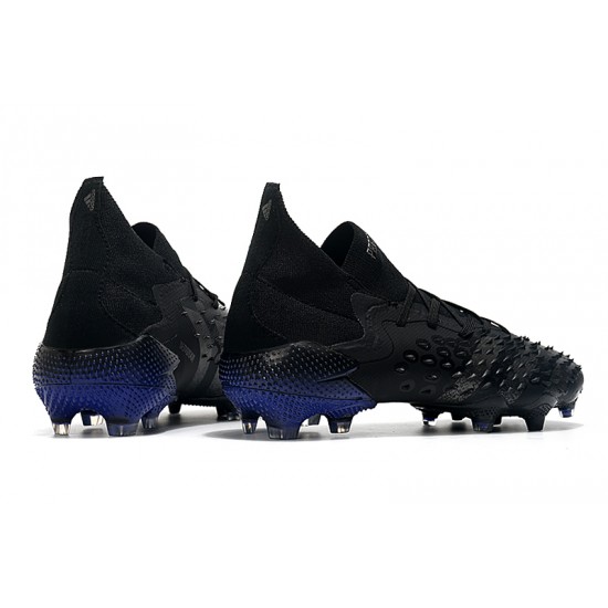 Adidas Predator Freak.1 FG Black And Blue Football Boots