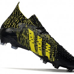Adidas Predator Freak.1 FG Black And Yellow Football Boots 