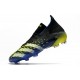 Adidas Predator Freak.1 FG Black Yellow With Blue White Football Boots