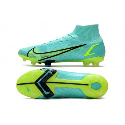 Nike Superfly 8 Elite FG Impulse Pack Blue Black Yellow Green 35-45 Football Boots