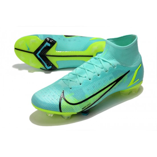 Nike Superfly 8 Elite FG Impulse Pack Blue Black Yellow Green 35-45 Football Boots