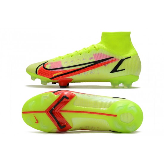 Nike Superfly 8 Elite FG New Season Green Yellow Red Black Football Boots