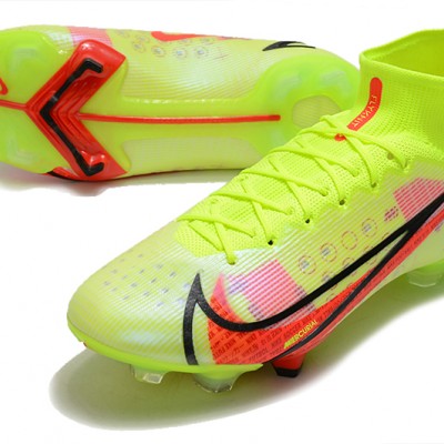 Nike Superfly 8 Elite FG New Season Green Yellow Red Black Football Boots