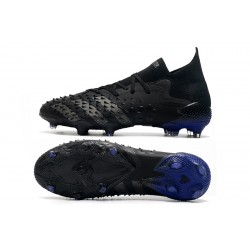 Adidas Predator Freak.1 FG Black And Blue Football Boots