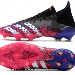 Adidas Predator Freak.1 FG Black White Purple Football Boots