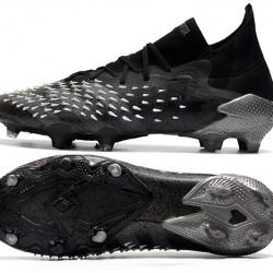 Adidas Predator Freak.1 FG Black Wite Silver Football Boots