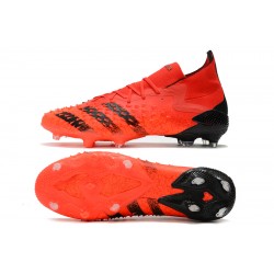 Adidas Predator Freak.1 FG Red Black Football Boots