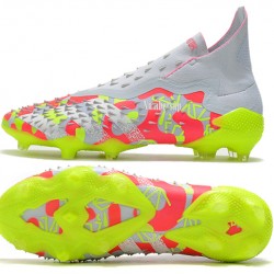 Adidas Predator Freak.1 FG Yellow Grey Yellow Green Football Boots