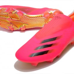 Adidas X Ghosted FG Low infrared Black Football Boots