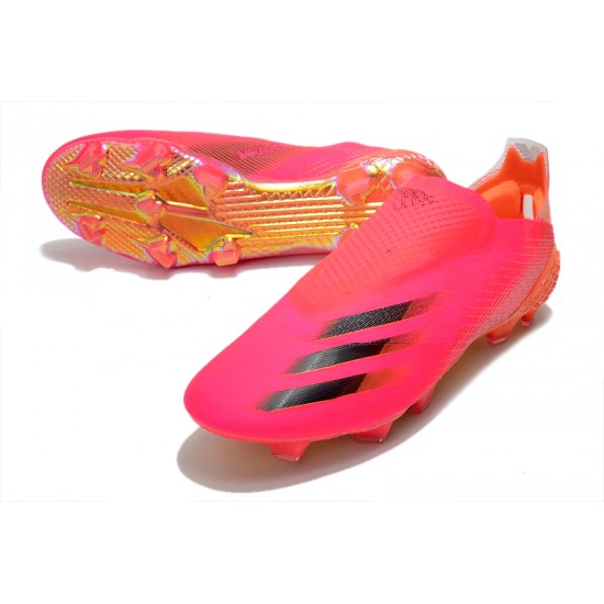 Adidas X Ghosted FG Low infrared Black Football Boots
