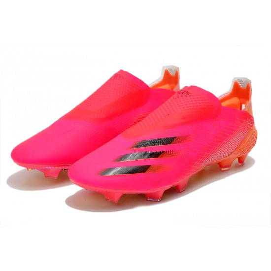 Adidas X Ghosted FG Low infrared Black Football Boots