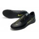 Nike Phantom GT TF Low Black Yellow Mens Football Boots