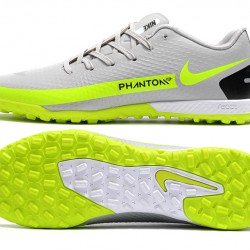 Nike Phantom GT TF Low Silver Green Football Boots