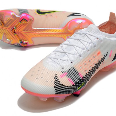 Nike Phantom GT2 Elite DF FG Low White Black Orange Football Boots