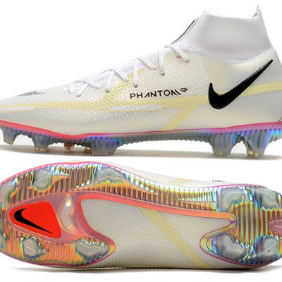 Nike Phantom GT2 Elite DF FG Mid Beige Black Football Boots
