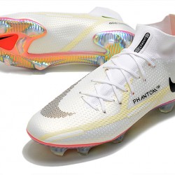 Nike Phantom GT2 Elite DF FG Mid Beige Black Football Boots