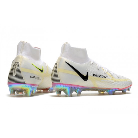 Nike Phantom GT2 Elite DF FG Mid Beige Black Football Boots