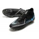 Nike Phantom GT2 Elite DF FG Mid Black Blue Football Boots