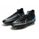 Nike Phantom GT2 Elite DF FG Mid Black Blue Football Boots