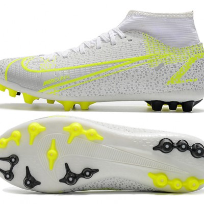 Nike Superfly 8 Academy AG Grey Yellow Mens Football Boots