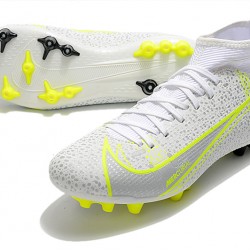 Nike Superfly 8 Academy AG Grey Yellow Mens Football Boots