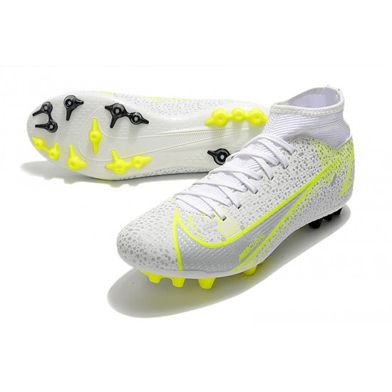Nike Superfly 8 Academy AG Grey Yellow Mens Football Boots